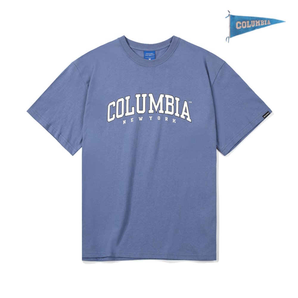 [컬럼비아 유니버시티] 뉴욕 티셔츠 크라운블루