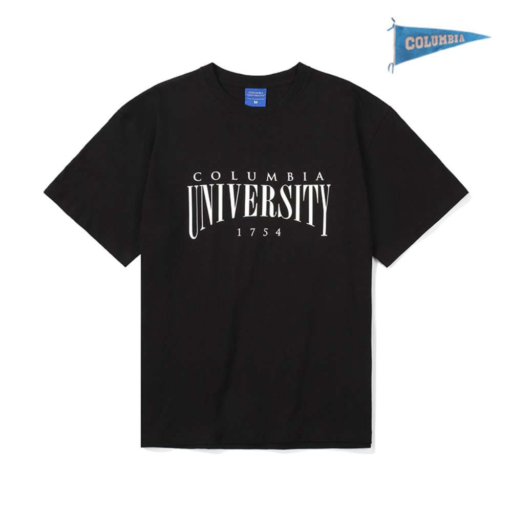 [컬럼비아 유니버시티] 유니버시티 1754 티셔츠 블랙