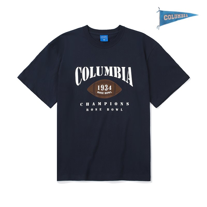 [컬럼비아 유니버시티] 로즈볼 챔피언스 티셔츠 네이비