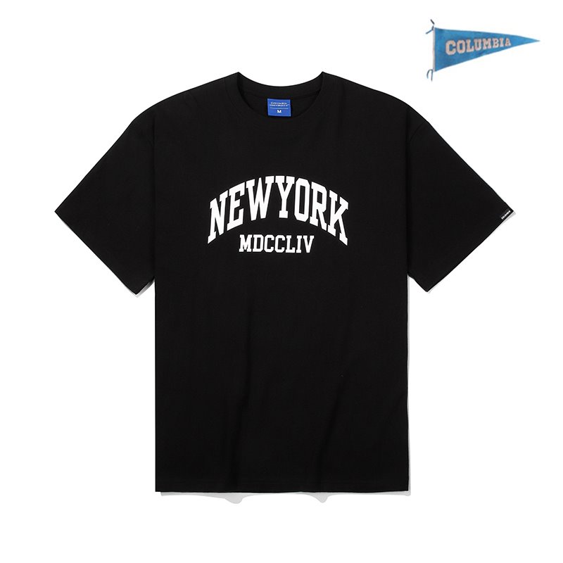 [컬럼비아 유니버시티] 뉴욕 MDCCLIV S/S 티셔츠 블랙