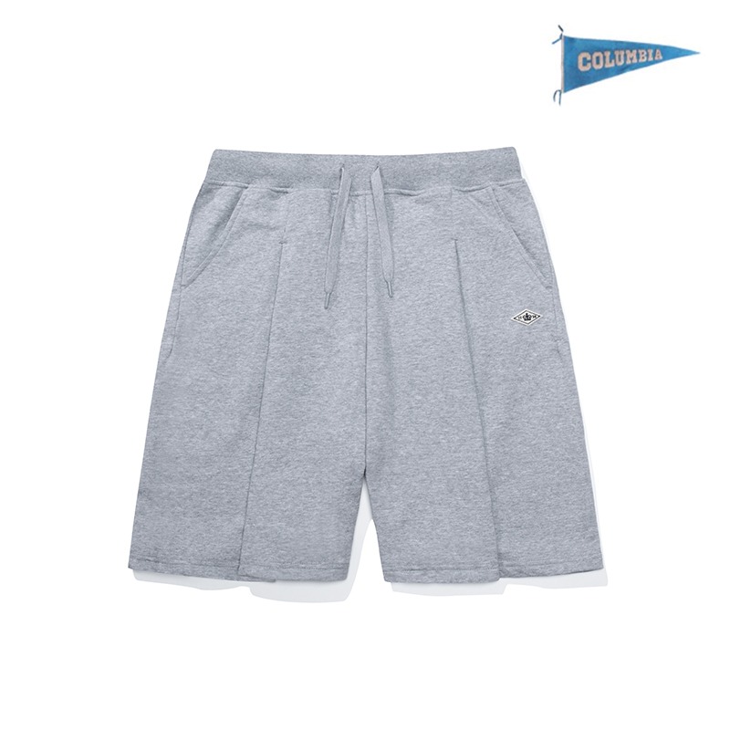 1754 CROWN WIDE FIT PINTUCK SHORTS PANTS M그레이