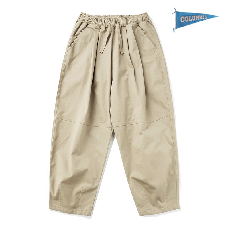 NYC LABEL CP WIDE FIT BALLOON PANTS 헤리티지베이지